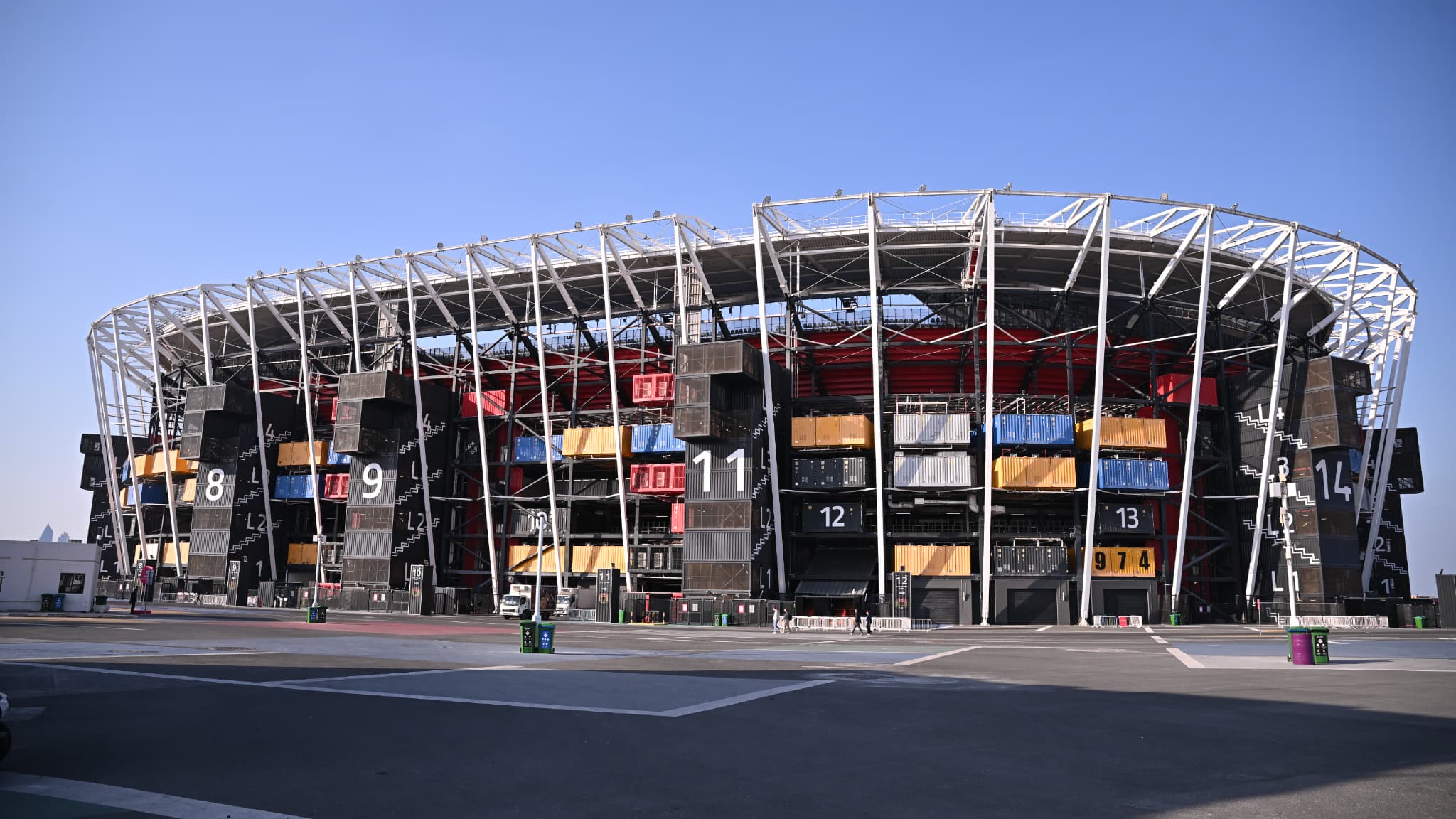 Le Stade 974 de Doha, au Qatar, en janvier 2025