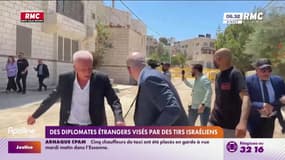 Des diplomates de 25 pays, dont la France, visés par des tirs israéliens en Cisjordanie