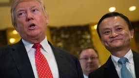 Jack Ma, le patron d'Alibaba, a promis la création d'un million d'emplois aux États-Unis.