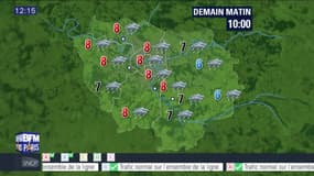 Météo Paris Ile-de-France du dimanche 29 janvier 2017: Après-midi nuageuse, calme et sans précipitation
