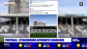 Foot: Strasbourg affronte Charleroi samedi