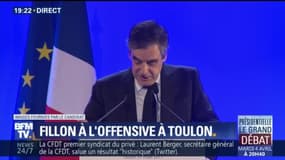François Fillon: "C'est officiel, le PS a un nouveau candidat (…) C'est Emmanuel Macron"
