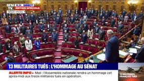 Le Sénat rend hommage aux 13 militaires français morts au Mali