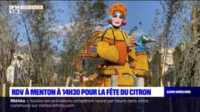 Menton: coup d'envoi de la Fête du Citron ce samedi