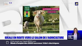 Salon de l'agriculture: l'égérie Idéale en route vers Paris