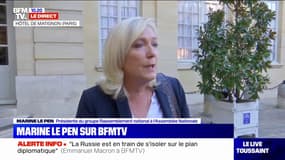 Crise énergétique: Marine Le Pen estime que le gouvernement "ne contrôle plus rien"