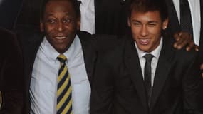 Pelé et Neymar