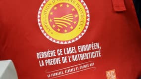 Le logo de l'appellation d'origine protégée ou AOP (photo d'illustration).