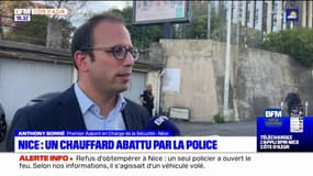 Refus d'obtempérer à Nice: pour le premier adjoint, "s'en prendre à un policier, c'est s'attaquer à la République française"