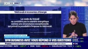 Télétravail et économie d'énergie - 04/01