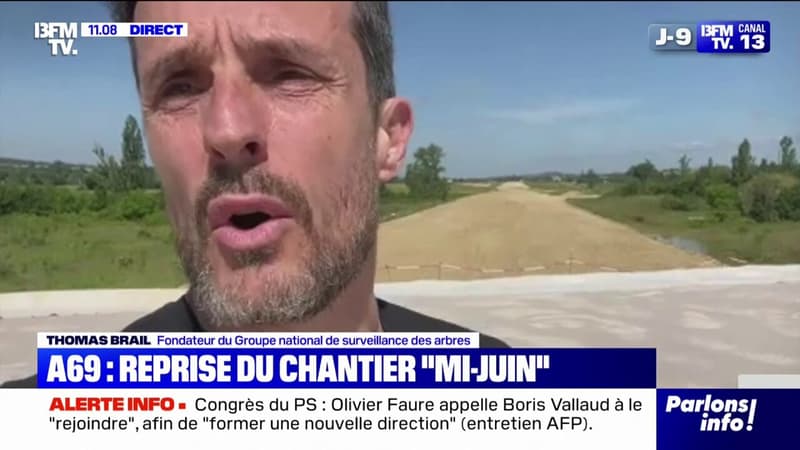 Reprise du chantier de l'A69: 