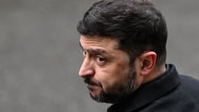 Volodymyr Zelensky à Londres le 8 décembre 2025.