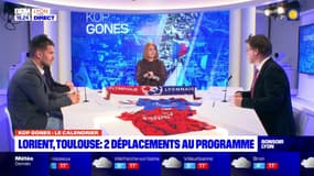 Kop Gones: deux déplacements au programme pour l'OL