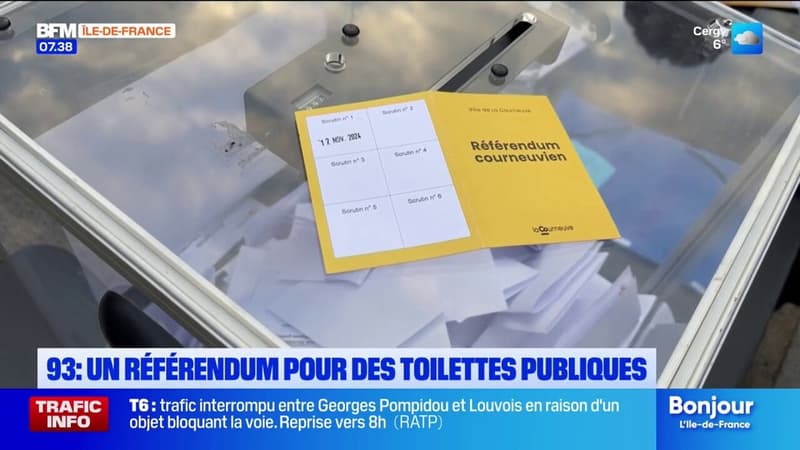 La Courneuve: la mairie lance un référendum sur l'installation de toilettes publiques