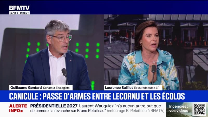 Motion de censure des Écologistes: "On a besoin de tout sauf d'une instabilité gouvernementale", souligne Laurence Sailliet (ex eurodéputée LR)