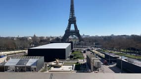 Le Trocadéro privatisé pour la Fashion Week.