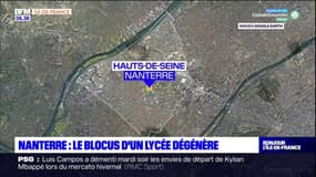 Nanterre: 14 jeunes interpellés lors du blocus d'un lycée