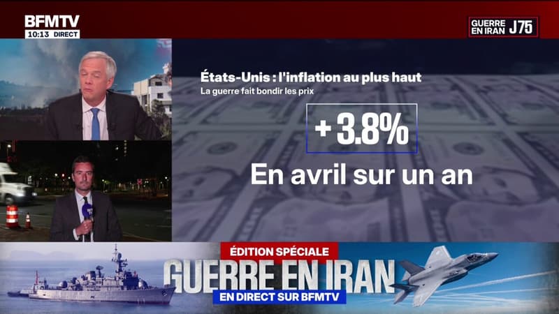 Guerre au Moyen-Orient: l'inflation au plus haut depuis trois ans aux États-Unis