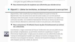 Discussions entre le gouvernement et les collectivités