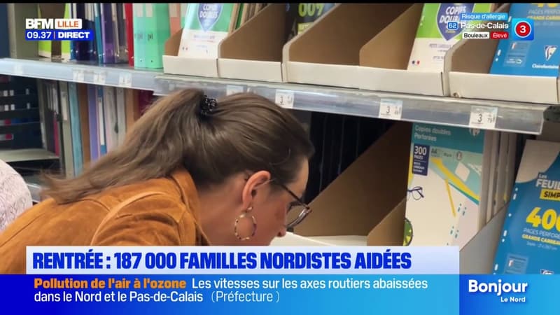 L'allocation rentrée scolaire versée à 187 000 familles nordistes