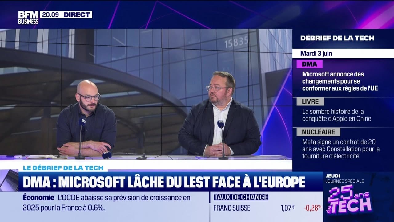 Le débrief de la tech - mardi 3 juin