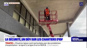 Ile-de-France: la sécurité, un défi sur les chantiers 