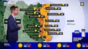 Météo Alsace: plein soleil ce vendredi, 31°C à Strasbourg et Mulhouse