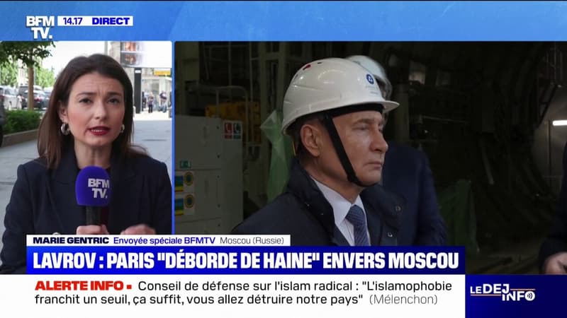 Ukraine: Sergueï Lavrov, le ministre des Affaires Étrangères russe, considère qu'Emmanuel Macron 