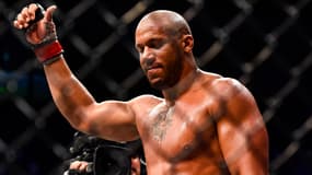 Ciryl Gane lors de l'UFC Paris en 2022, le 4 septembre