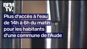  Une commune de l’Aude est privée d’eau 16 heures par jour à cause de la sécheresse  