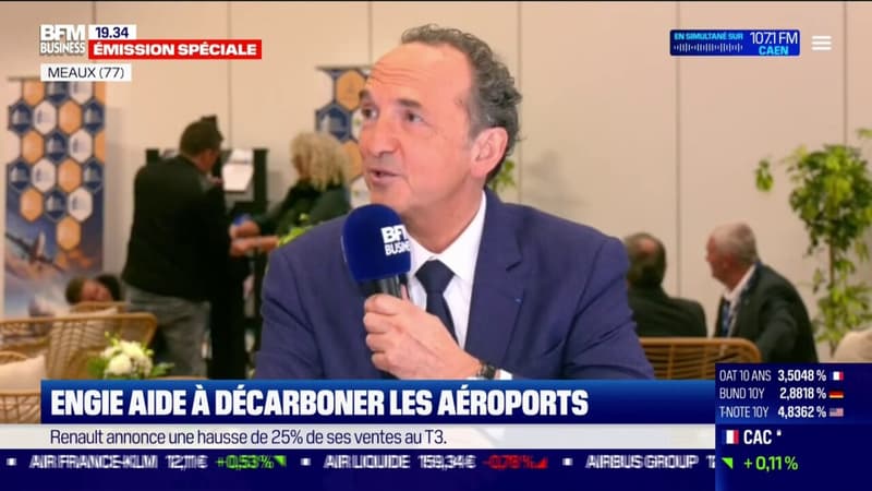 Engie aide à décarboner les aéroports