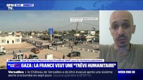 Aide humanitaire livrée à Gaza: "20 camions, c'est totalement dérisoire. Ca ne va rien changer à la situation humanitaire" selon Léo Cans, chef de mission à Médecins sans frontières