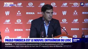 LOSC: le nouvel entraîneur Paulo Fonseca évoque le derby du Nord contre Lens
