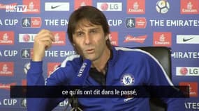 Conte cible Mourinho et sa "démence sénile"