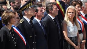 Manuel Valls a été hué ce lundi lors de la cérémonie d'hommage à Nice