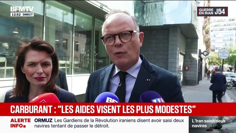 Carburants: pour Édouard Philippe, "le gouvernement se place dans la bonne logique"