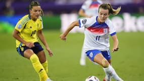 Euro féminin 2025 - Suède-Angleterre - Johanna Rytting Kaneryd et Lauren Hemp, le 17 juillet 2025