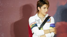 L'ex-pop star Kris Wu à Pékin en octobre 2018.