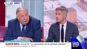 Gérard Larcher: "La vaccination est la véritable solution" contre le Covid-19