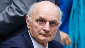 Didier Migaud, président de la Haute Autorité pour la transparence de la vie publique, assiste à l'hommage national rendu à la journaliste, professeure de littérature et auteure française Maryse Conde, à la Bibliothèque nationale de France (BNF), à Paris, le 15 avril 2024. 