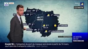 Météo: une Île-de-France coupée en deux ce samedi, des nuages à l'Ouest, du soleil à l'Est