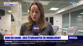 Cannes: des étudiants se mobilisent pour le don de sang