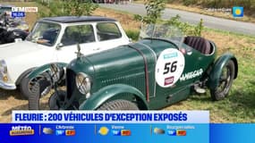 Rhône: 200 véhicules d'exception exposés à Fleurie