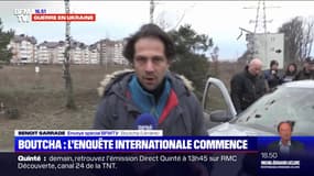 Les reporters de BFMTV ont suivi le procureur général de Boutcha pour recenser les possibles crimes de guerre