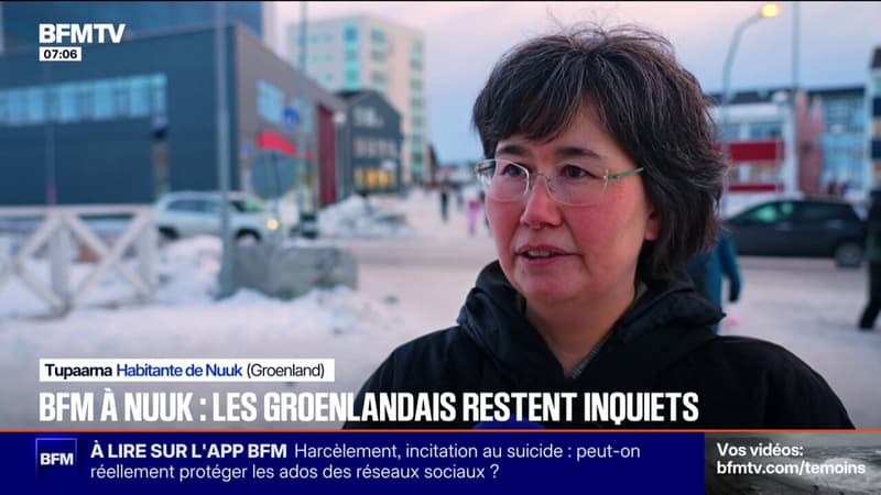 Malgré les annonces de Donald Trump, les Groenlandais restent préoccupés