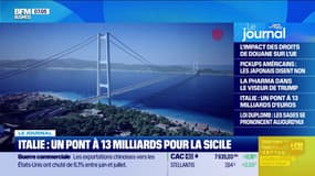 L'Italie va construire un pont à 13 milliards d'euros pour relier la Sicile au continent d'ici 2032