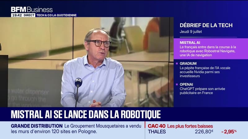 Mistral AI se lance dans la robotique - 09/07