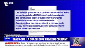 Story 5 : Guadeloupe, tout le territoire privé de courant après un incident électrique généralisé  - 25/10