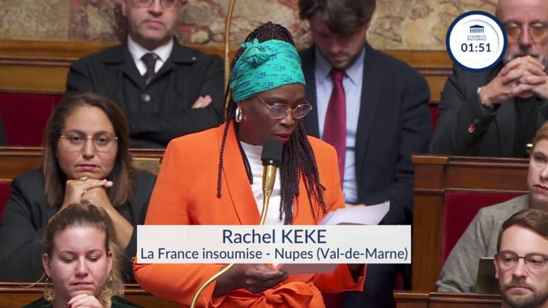 Rachel Keke, députée LFI du Val-de-Marne: 