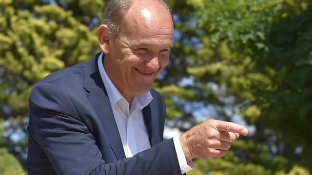 Daniel Fasquelle à La Baule pendant les journées d'été de LR, le 2 septembre dernier.